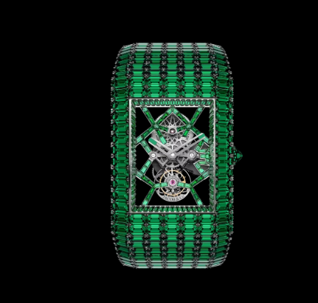 Jacob & Co Replica watch billionaire iii EMERALDS BL115.30.AB.UA.A30AB